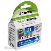 �������� ColorWay HP �21XL black (C9351CE) ink level (CW-H21XL-I) �� �������� ������