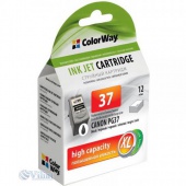 �������� ColorWay Canon PG-37 black, ink level (CW-CPG37-I) �� �������� ������