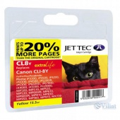 �������� Jet Tec ��� Canon CLI-8Y Yellow (110C000804) �� �������� ������