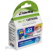 �������� ColorWay HP �22XL color (C9352CE)ink level (CW-H22XL-I) �� �������� ������