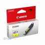 Картридж Canon CLI-451 Yellow PIXMA MG5440/ MG6340 (6526B001) от магазина Вилинт Картридж Canon CLI-451 Yellow PIXMA MG5440/ MG6340 (6526B001) от магазина Вилинт